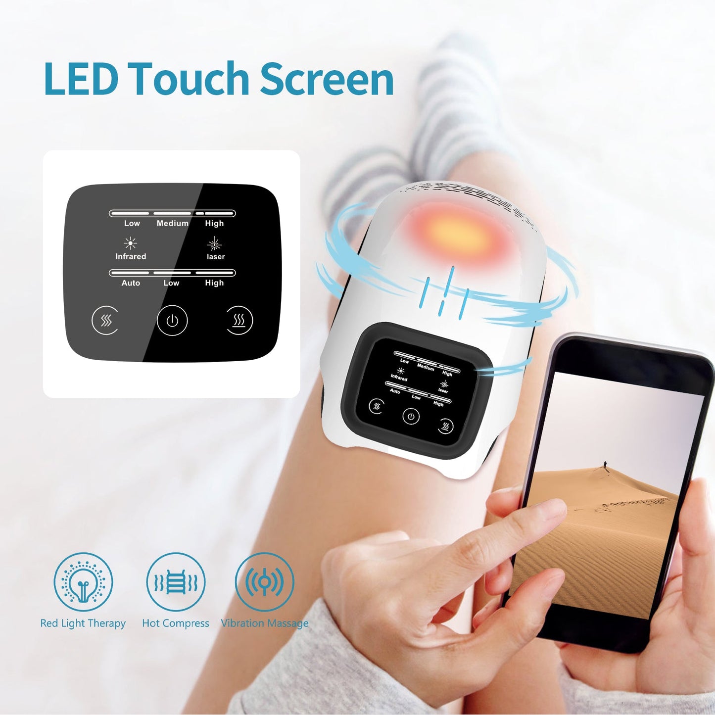 Intelligent Kneading Heating Knee Massager