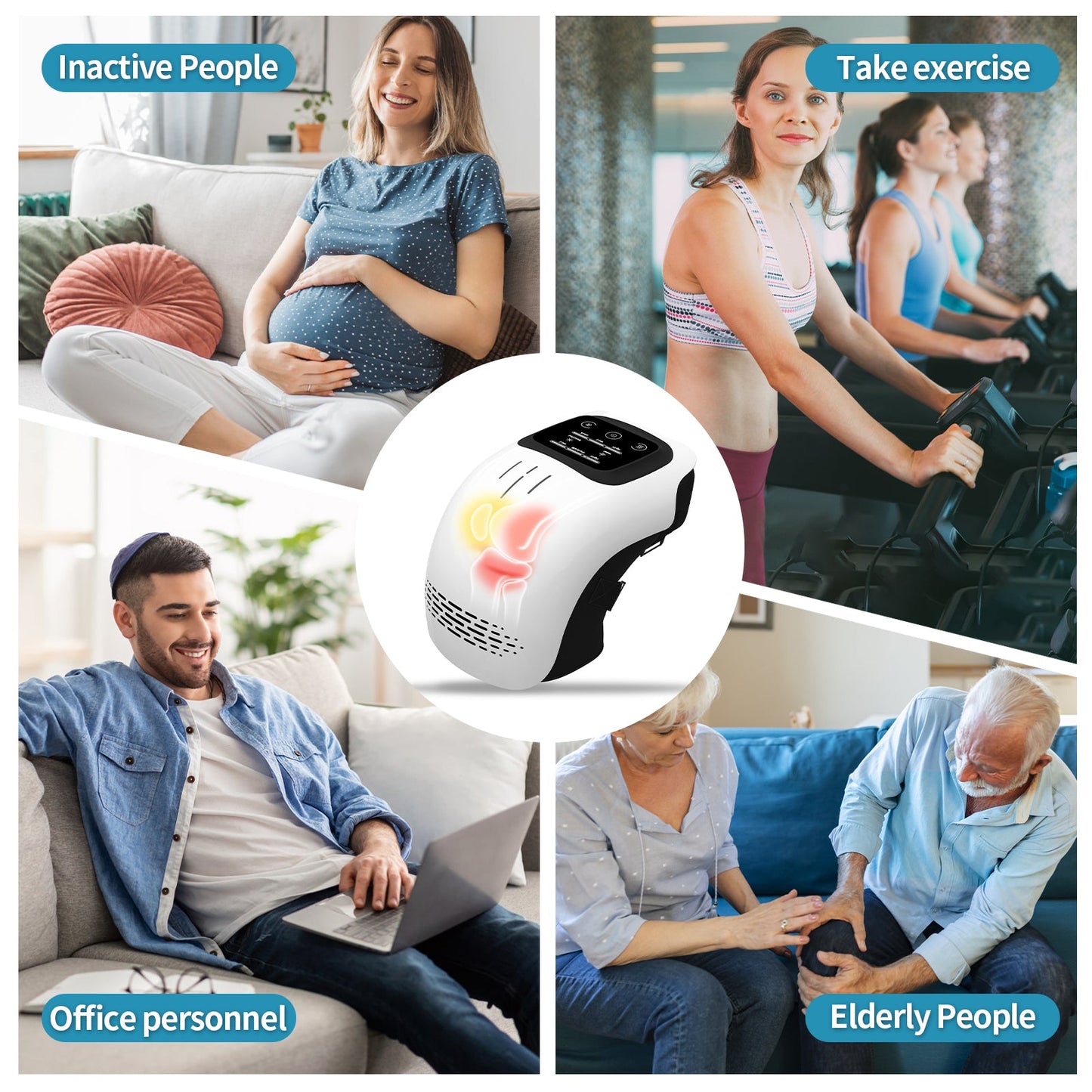 Intelligent Kneading Heating Knee Massager